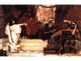 Esther denouncing Haman, by Ernest Normand - Sunderland Art Galleries